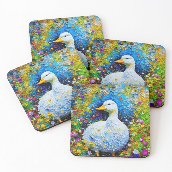 Item preview, Whimsical Waterfowl A Quacktastic Ballet Painting designed and sold by Daniel Dudgeon.