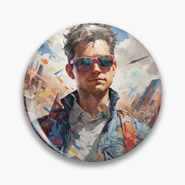Item preview, Metropolitan Flair – Urban Explorer Art Print designed and sold by SmartDesignByBB.
