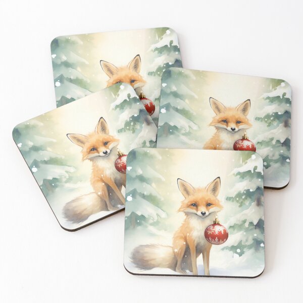 Item preview, Festive Fox Fun designed and sold by cute-animals99.