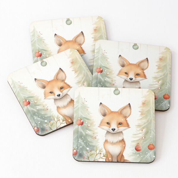 Item preview, Festive Fox Friend designed and sold by cute-animals99.