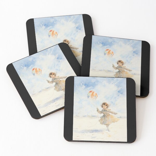 Item preview, Little Girl Playing In The Snow designed and sold by Timothystore-.