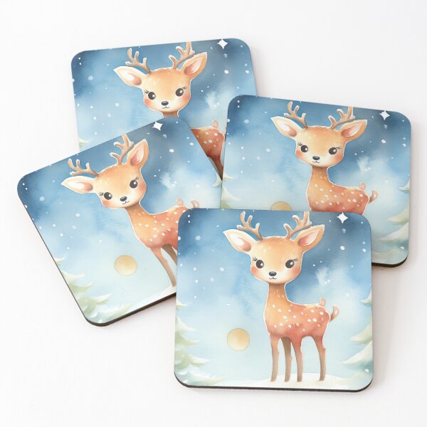 Item preview, Joyful Starry Reindeer designed and sold by cute-animals99.