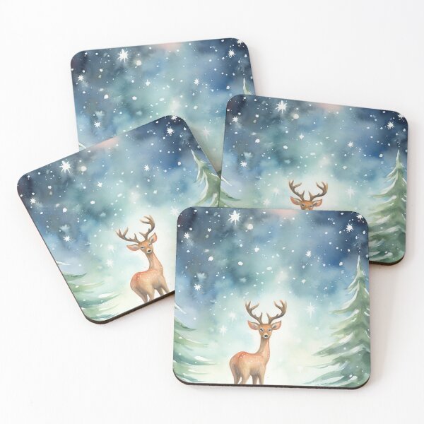 Item preview, Christmas Star Reindeer Dreams designed and sold by cute-animals99.