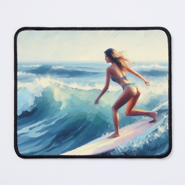 Item preview, Cool surfer - catchin' waves in style designed and sold by KarakitAI.