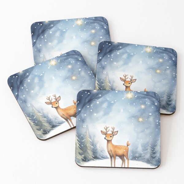 Item preview, Christmas Star Reindeer Joy designed and sold by cute-animals99.