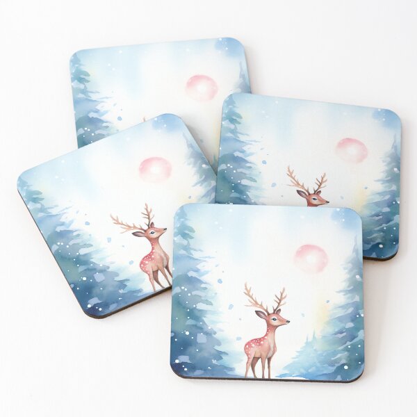 Item preview, Christmas Star Reindeer Joy designed and sold by cute-animals99.