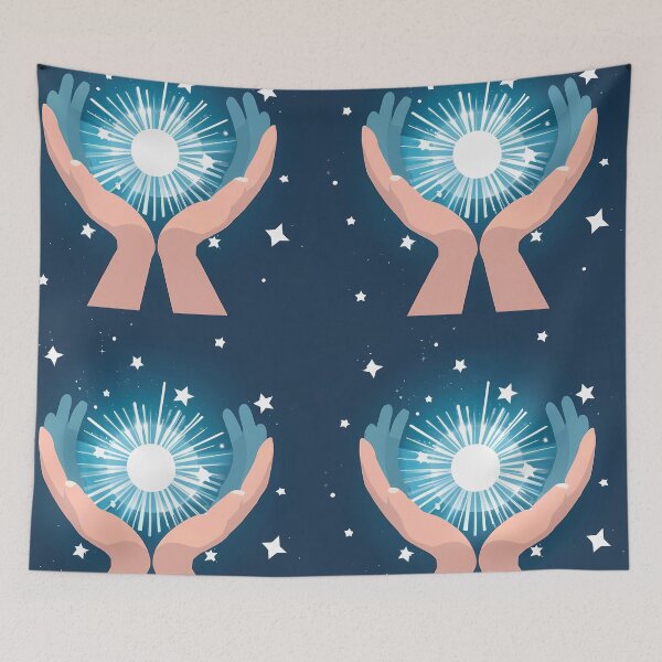 Item preview, Two Hands, One Healing Universe designed and sold by EvaAngel.