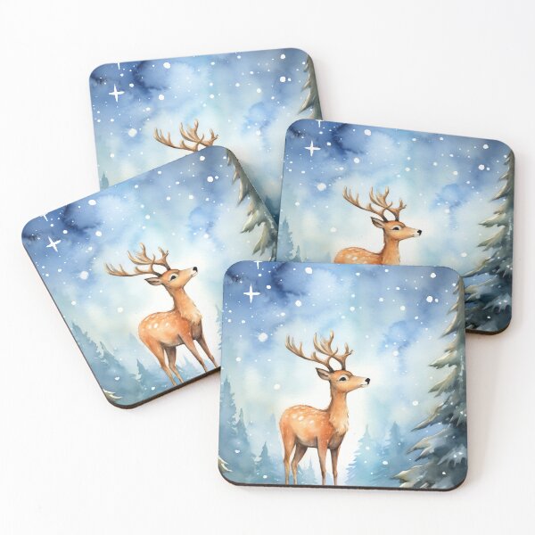 Item preview, Joyful Reindeer Imagining designed and sold by cute-animals99.