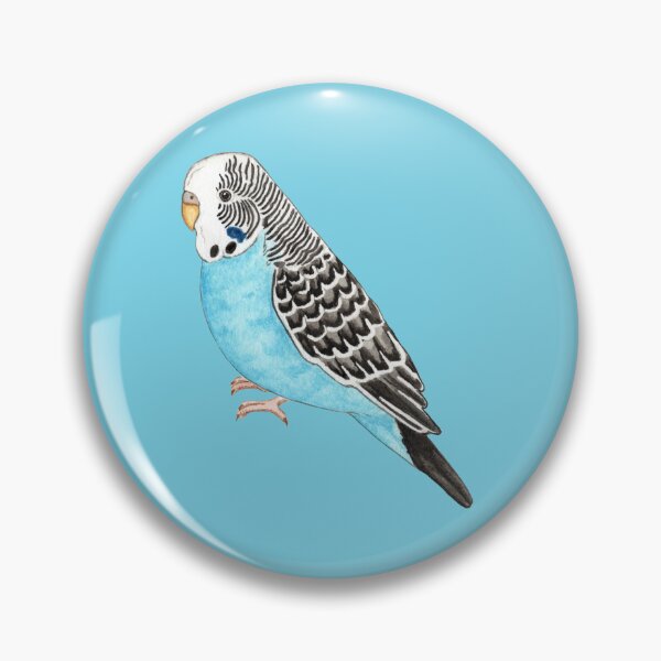 Item preview, Blue Budgerigar  designed and sold by WolfySilver.