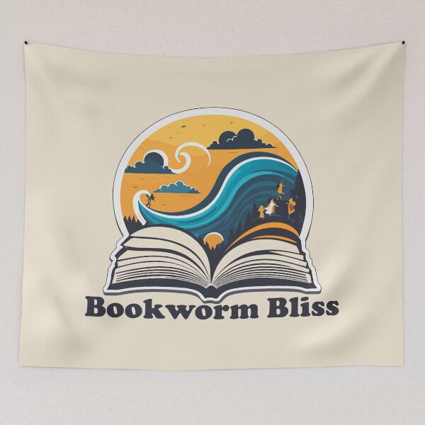 Item preview, Bookworm Bliss designed and sold by Vladan Seva.