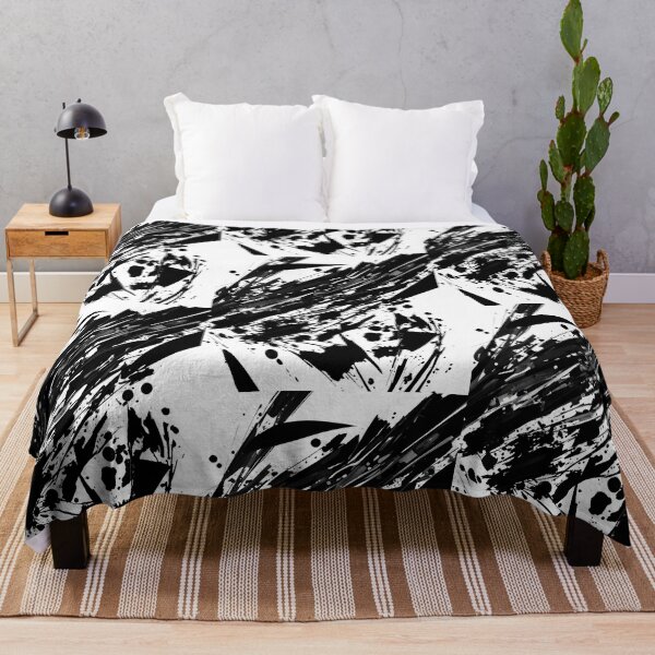 Item preview, Abstract black color painted on white designed and sold by Jayjaynaenae.