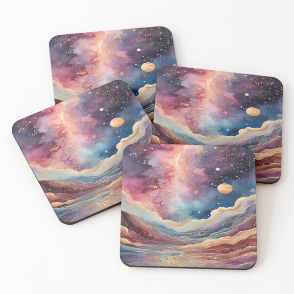 Item preview, Watercolor Galaxy Painting  designed and sold by Uday24.