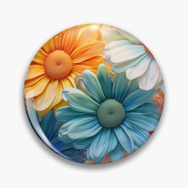 Item preview, Daisy Ombre seamless pattern designed and sold by Sanlisart.