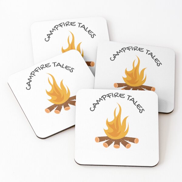 Item preview, Campfire tales camping hiking designed and sold by BreadnButter97.