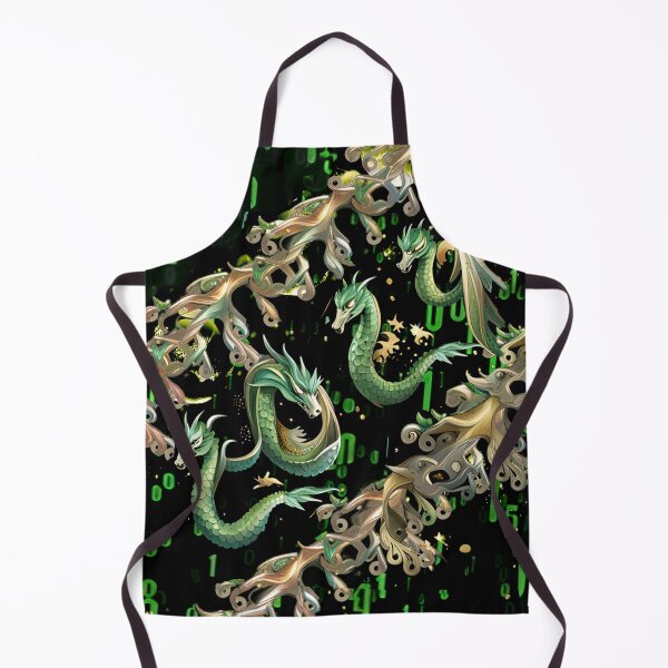 Item preview, new year, 2024, green dragon, designed and sold by Maria Mihailova.