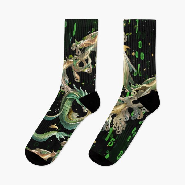 Item preview, new year, 2024, green dragon, designed and sold by Maria Mihailova.