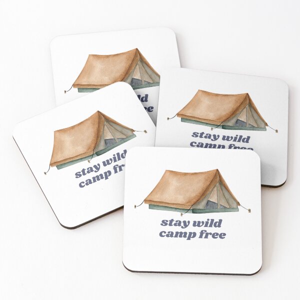 Item preview, Stay wild camp free hiking designed and sold by BreadnButter97.