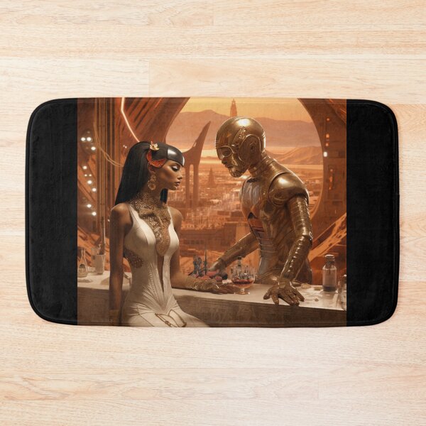 Item preview, Cleopatra's Odyssey – Timeless Encounter Art Print designed and sold by SmartDesignByBB.