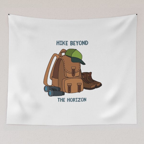 Item preview, Beyond the horizon camping hiking designed and sold by BreadnButter97.