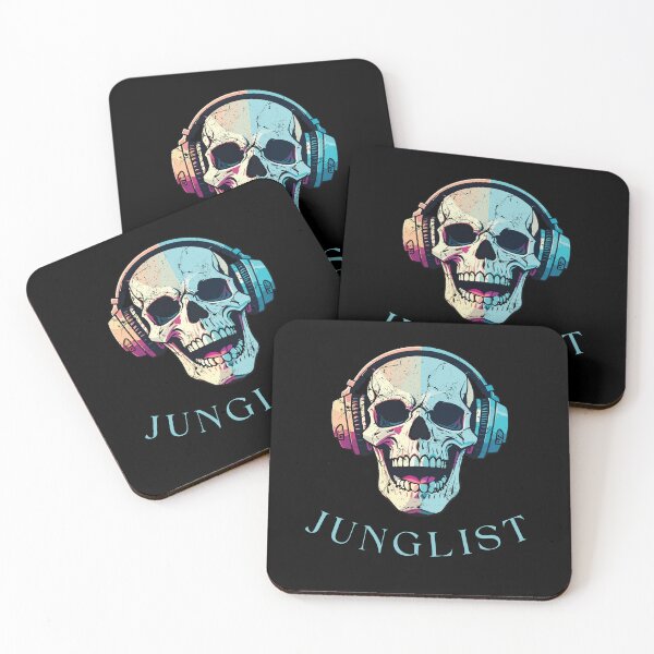 Item preview, JUNGLIST SCULL designed and sold by DARKEDGEDNB.