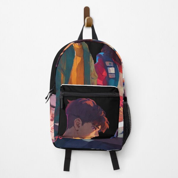 Item preview, Young Boy and Girl Discussion on Art designed and sold by SpicyOne.