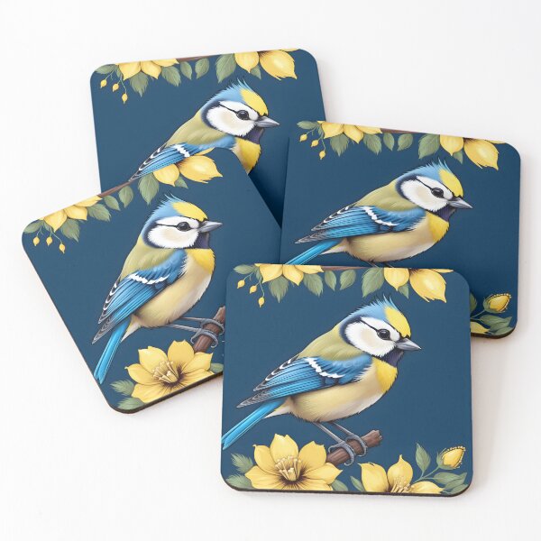 Item preview, Tit on a branch designed and sold by BikeRelaxStudio.