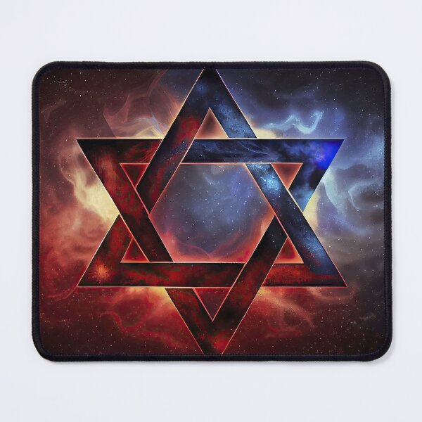 Item preview, Cosmic Star of David - Interstellar Symbolism designed and sold by RuyaFab.