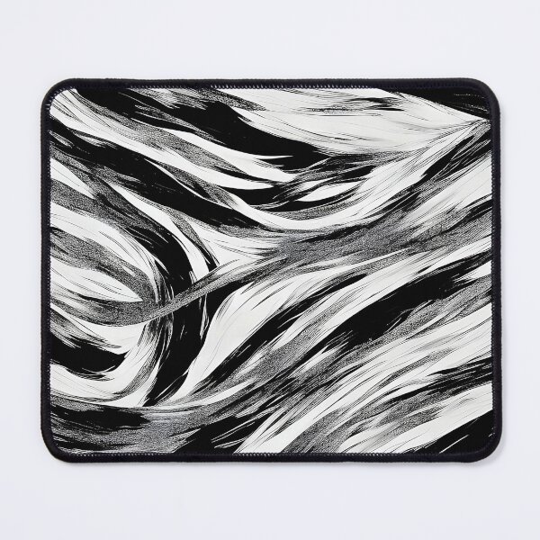 Item preview, Abstract black and white painted on background designed and sold by Jayjaynaenae.