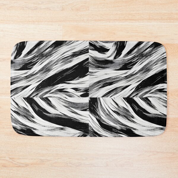Item preview, Abstract black and white painted on background designed and sold by Jayjaynaenae.