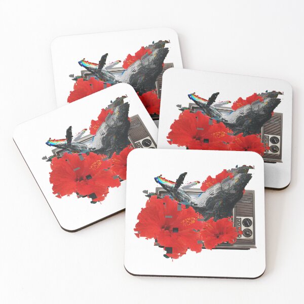 Item preview, Whales and Flowers on TV designed and sold by RiceArtShop.