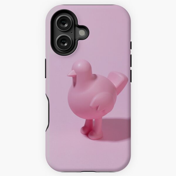 Pink pigeon Funda resistente para iPhone
