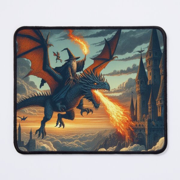 Item preview, A Wizard Taking an Early Flight!!! designed and sold by teslasradiant.
