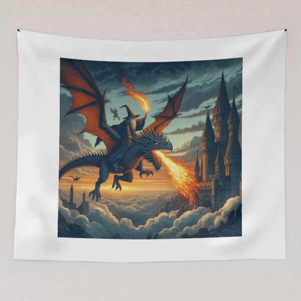 Item preview, A Wizard Taking an Early Flight!!! designed and sold by teslasradiant.