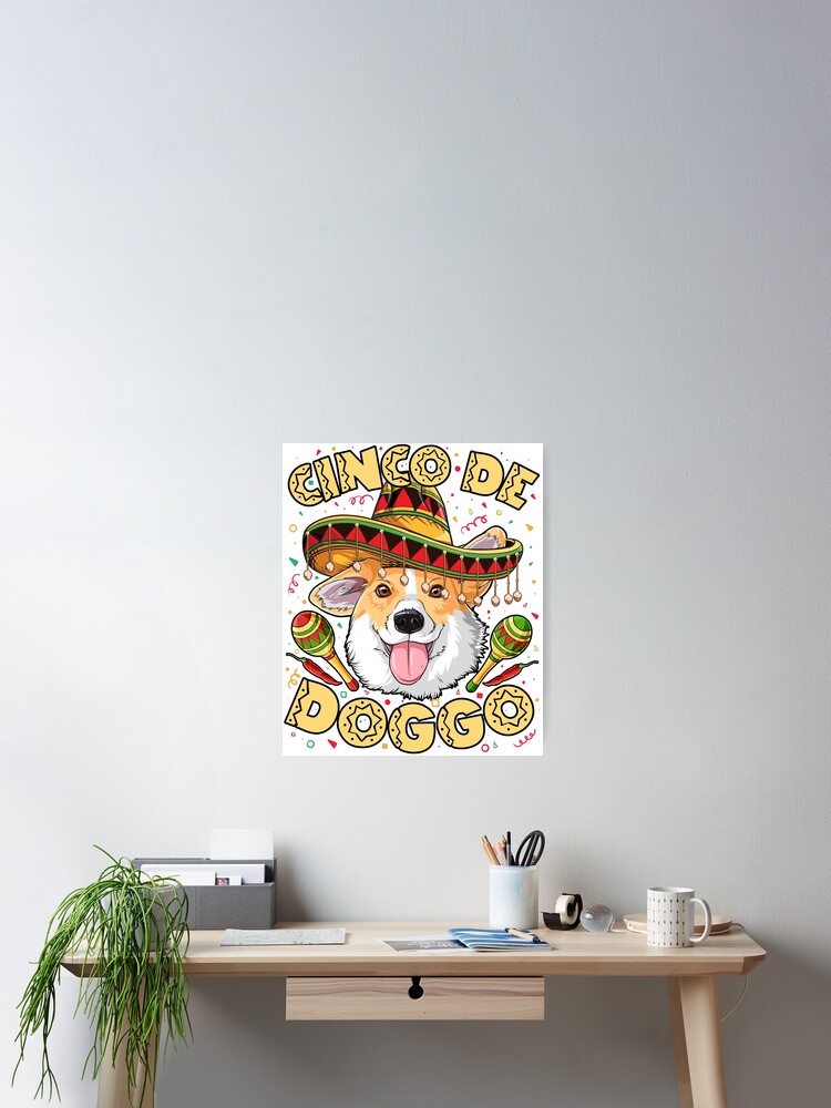 Cute Mexican Shiba Inu T-Shirt Sombrero Maracas Pocket Dog Cute Mexican Shiba Inu T-Shirt Sombrero Maracas Pocket Dog