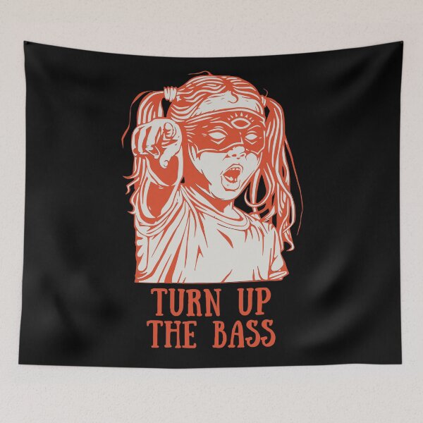 Item preview, TURN UP THE BASS designed and sold by DARKEDGEDNB.