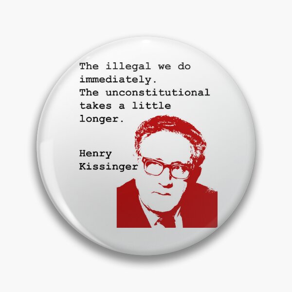 Item preview, Henry Kissinger - Unconstitutional designed and sold by Matthew Kinnersly.