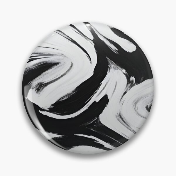 Item preview, Abstract black and white painted on background designed and sold by Jayjaynaenae.