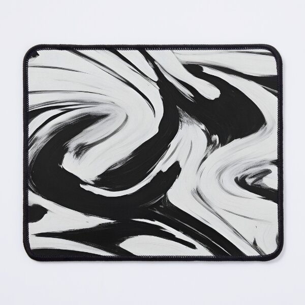 Item preview, Abstract black and white painted on background designed and sold by Jayjaynaenae.