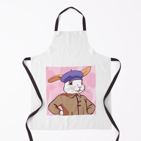 Item preview, Long-eared painter rabbit with blue hat designed and sold by ReyhansArtWorld.