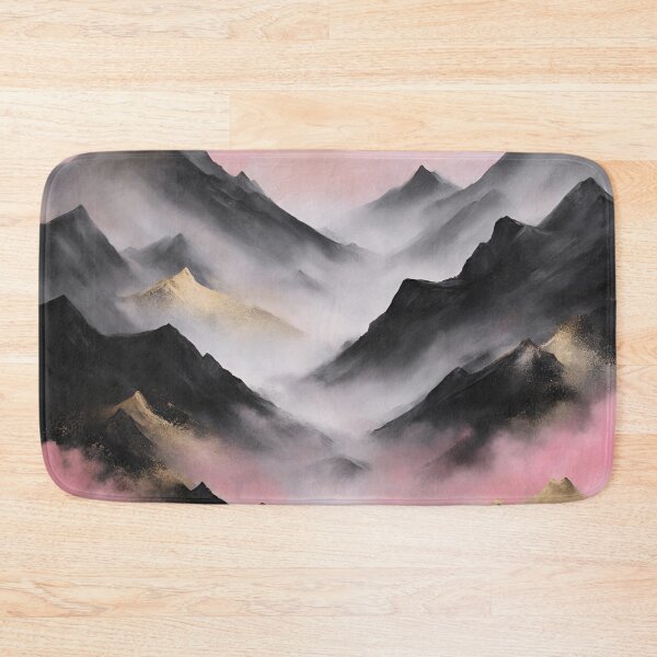 Item preview, Misty Mountainscape designed and sold by Alihassan-Art.