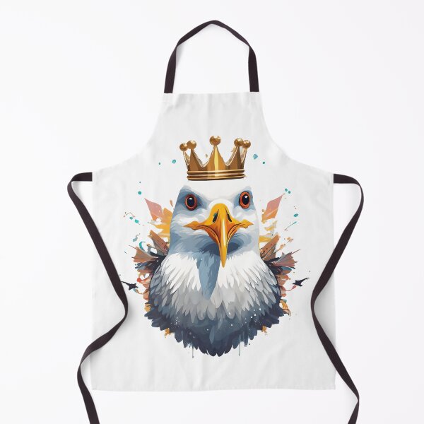 Item preview, crowned seagull designed and sold by tomcall7.