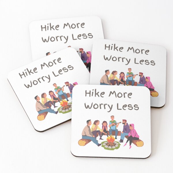 Item preview, Hike more worry less camping designed and sold by BreadnButter97.