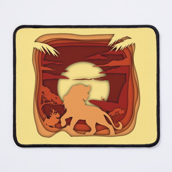 Item preview, The Lion King - Paper Cut designed and sold by AS-Rizzo.