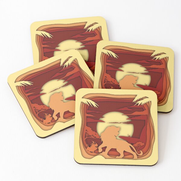 Item preview, The Lion King - Paper Cut designed and sold by AS-Rizzo.
