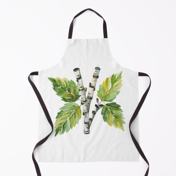 Item preview, Watercolor Birch Leaves designed and sold by Blink Art Studio.