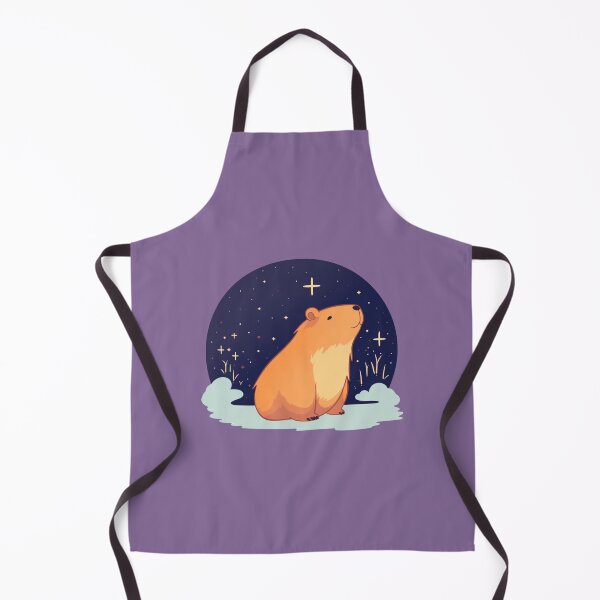 Item preview, Capybara starry night designed and sold by Monsweetpea.