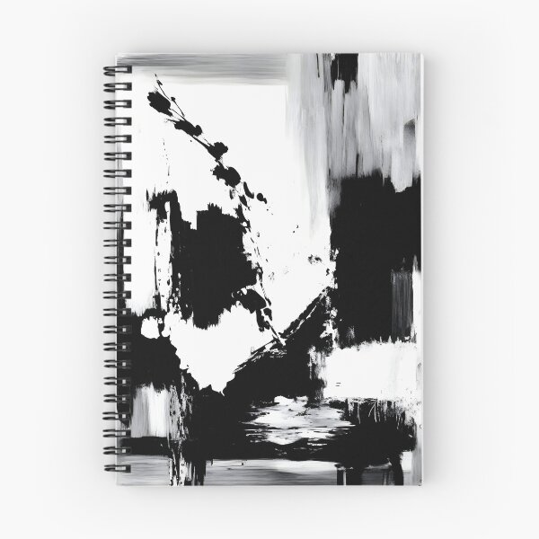 Item preview, Abstract black and white painted on background designed and sold by Jayjaynaenae.