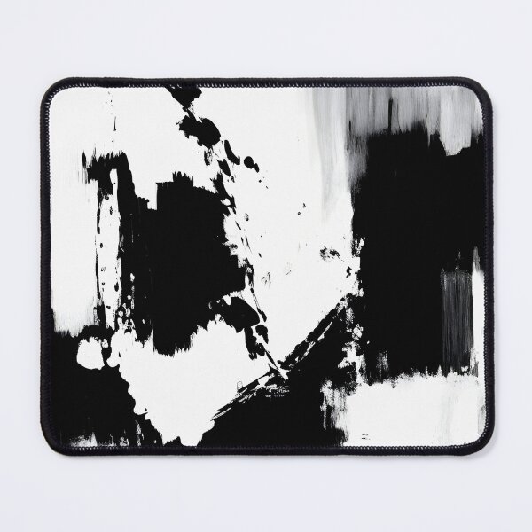 Item preview, Abstract black and white painted on background designed and sold by Jayjaynaenae.