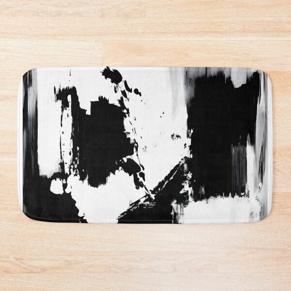 Item preview, Abstract black and white painted on background designed and sold by Jayjaynaenae.