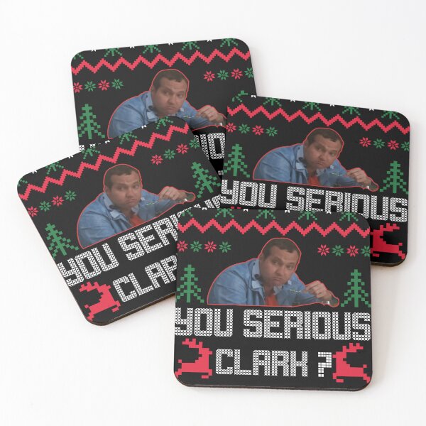 Item preview, christmas vacation you serious clark ugly christmas sweater designed and sold by Art Wear.